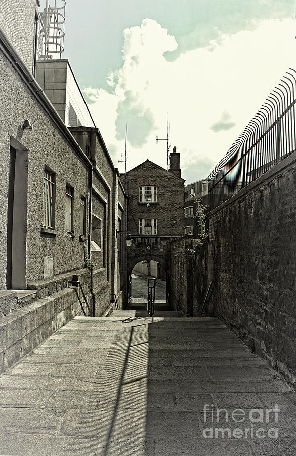 Castle Steps - Dublin Photograph by Doc Braham