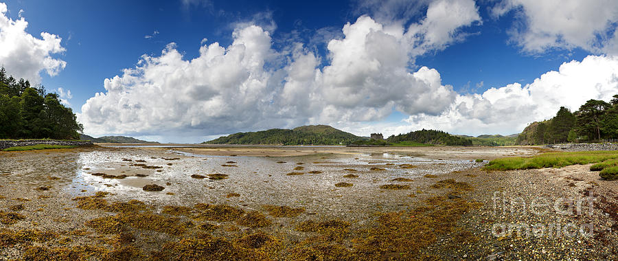 Castle Tioram panorama Photograph by Jane Rix