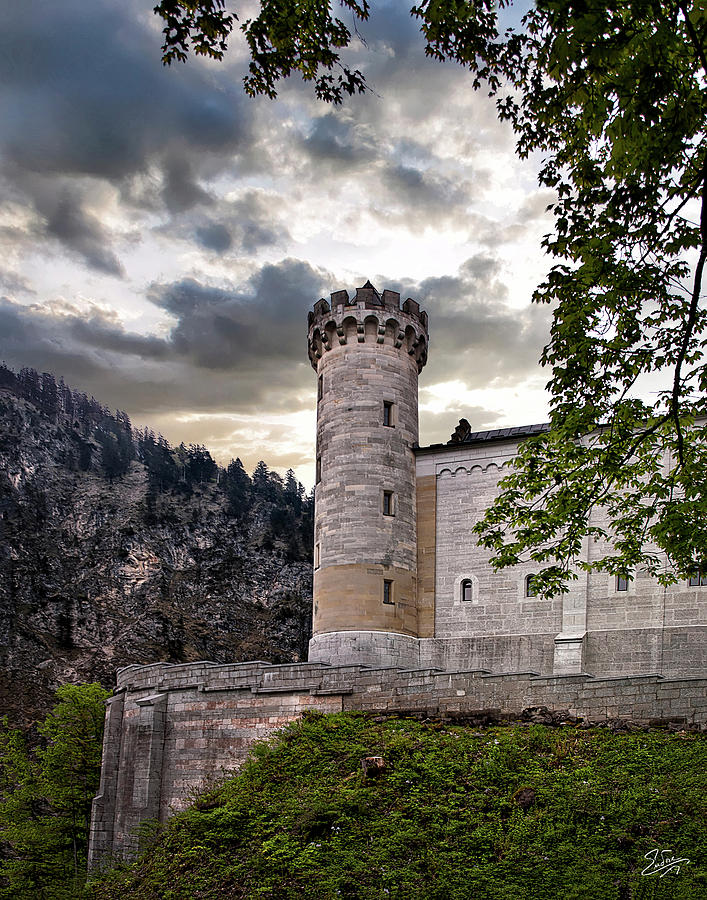 Castle Tower Photograph by Endre Balogh