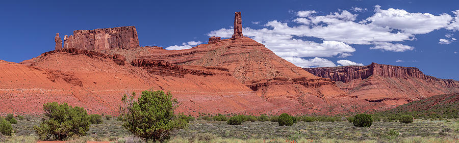 National Parks Photograph - Castle Valley Panorama by Peter Tellone