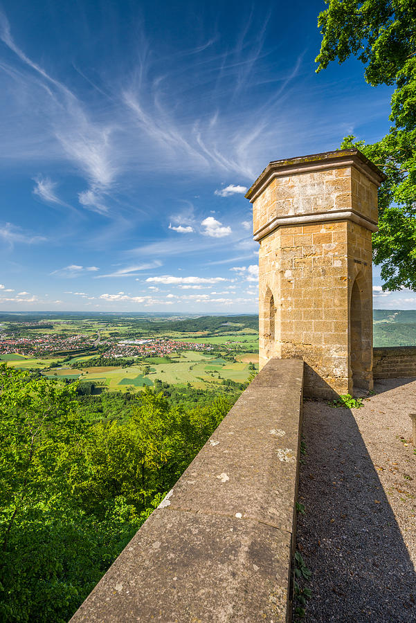 View from Hohenzollern Castle Photograph by Alexander Kunz