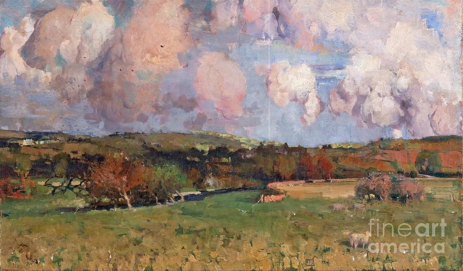Village Painting - Castlefern by MotionAge Designs Village Painting - Castlefern by MotionAge Designs
