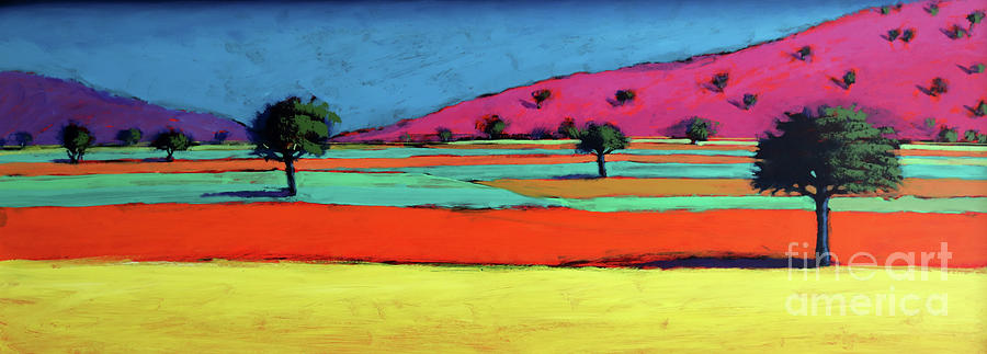 Landscape Painting - Castlemorton V  by Paul Powis