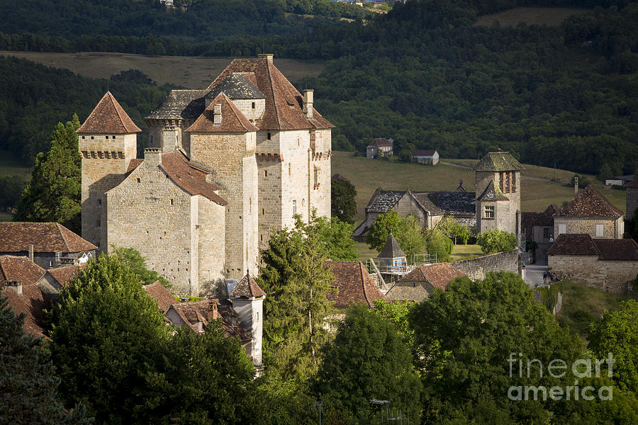 Castles of Curemonte Photograph by Brian Jannsen