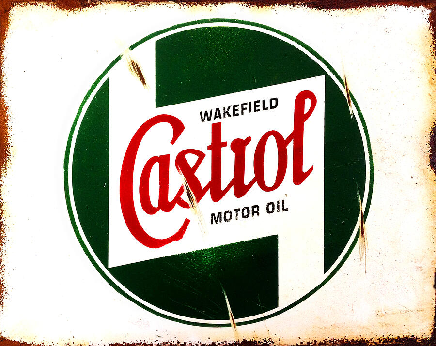 Castrol Photograph - Castrol Motor Oil by Mark Rogan