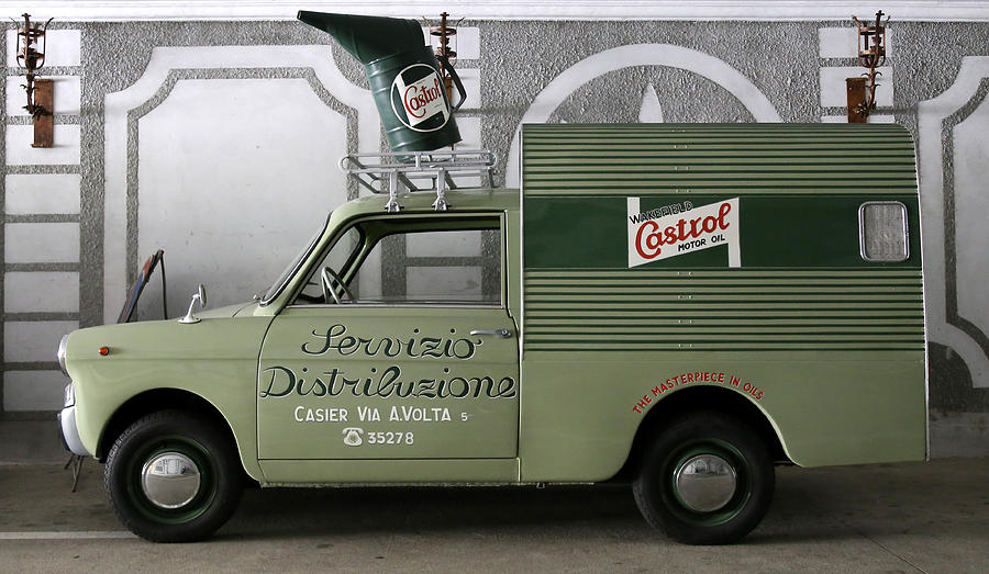 Castrol Oil Truck Photograph by Andrew Fare