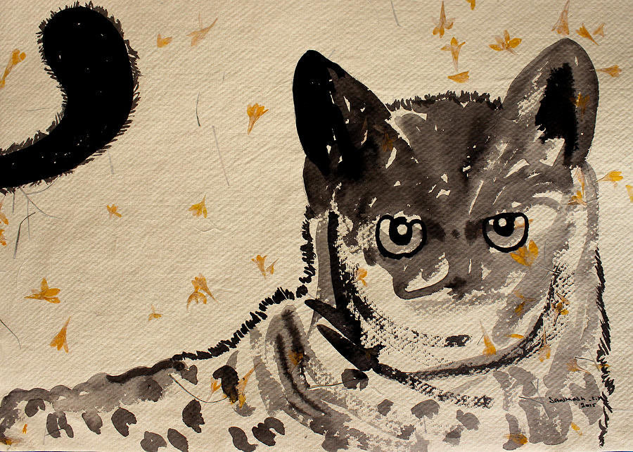 Cat 3 Painting