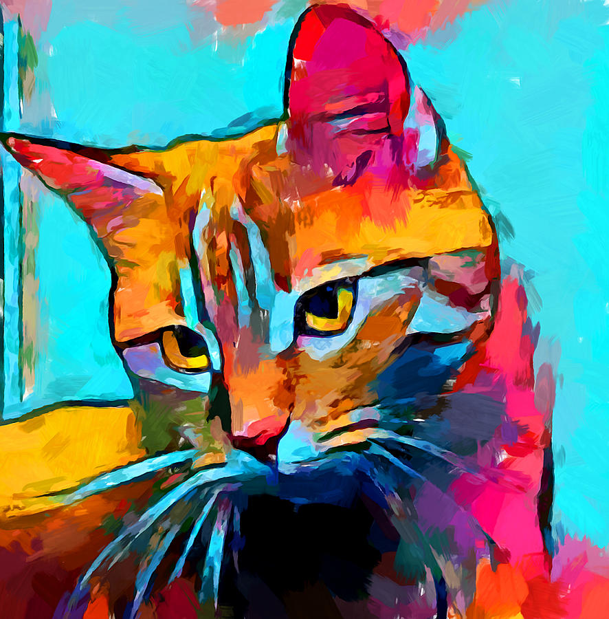 Cat 6 Painting
