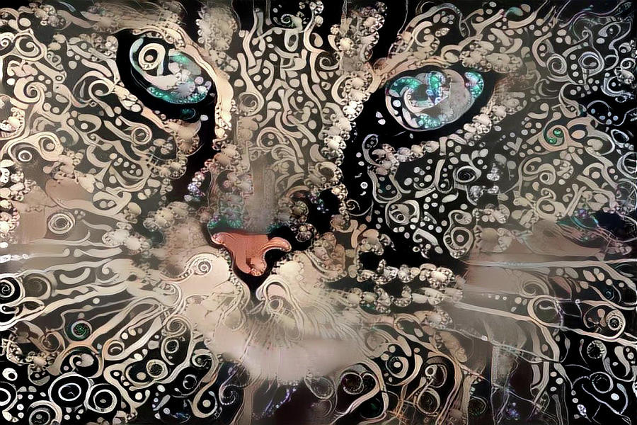 Cat Dreams Digital Art by Peggy Collins