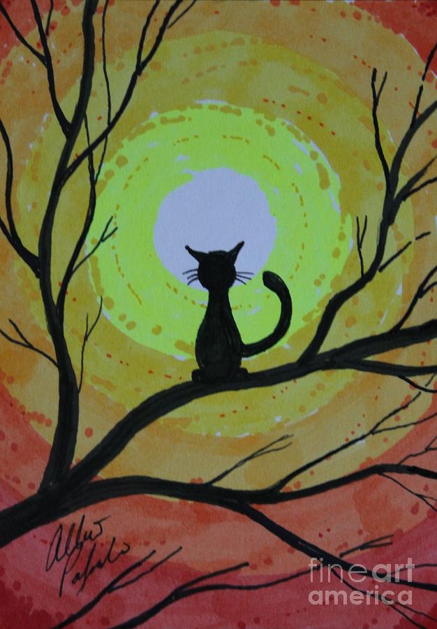 Cat hotsell tree art