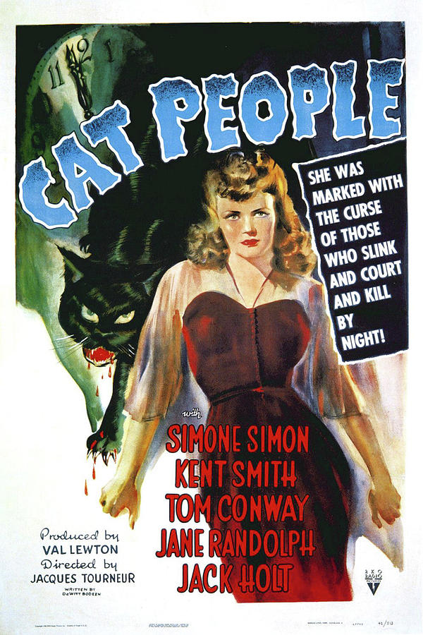 Cat People 1942 Mixed Media by Movie Poster Prints