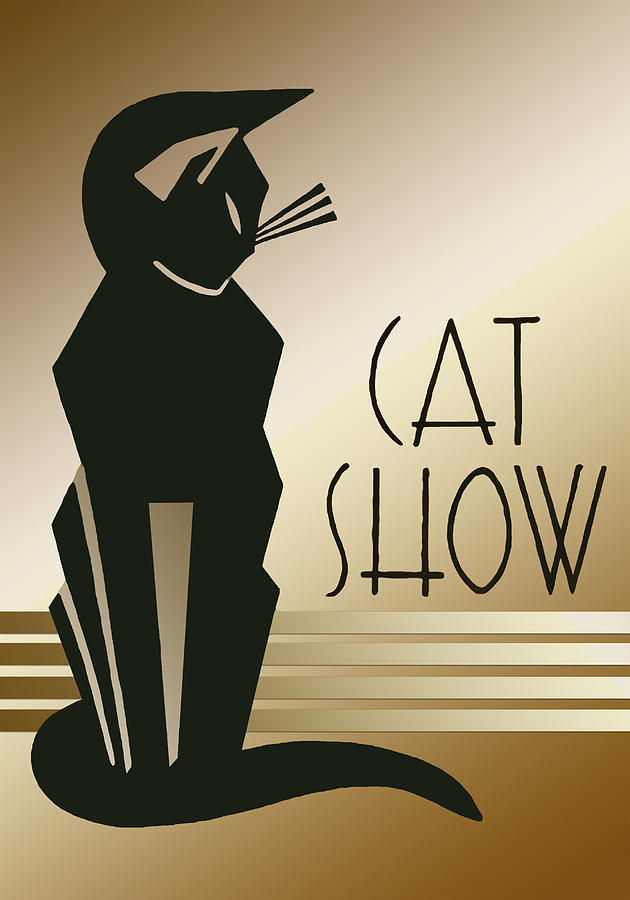 Cat Show  Digital Art by Chuck Staley