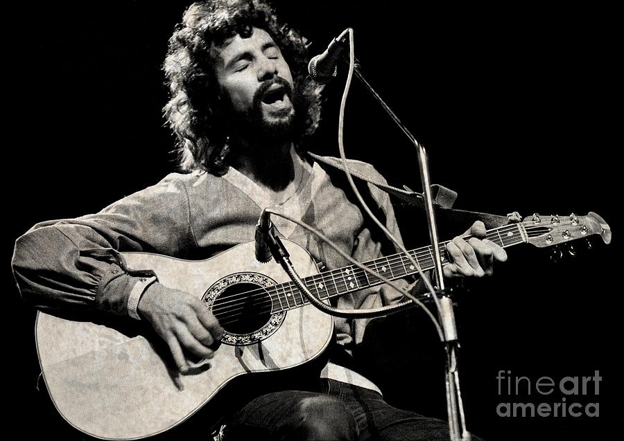 Musician Photograph - Cat Stevens Performing by Pd