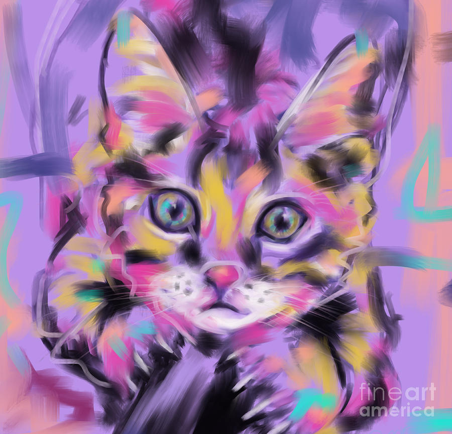 Cat Wild Thing by Go Van Kampen Cat Wild Thing by Go Van Kampen