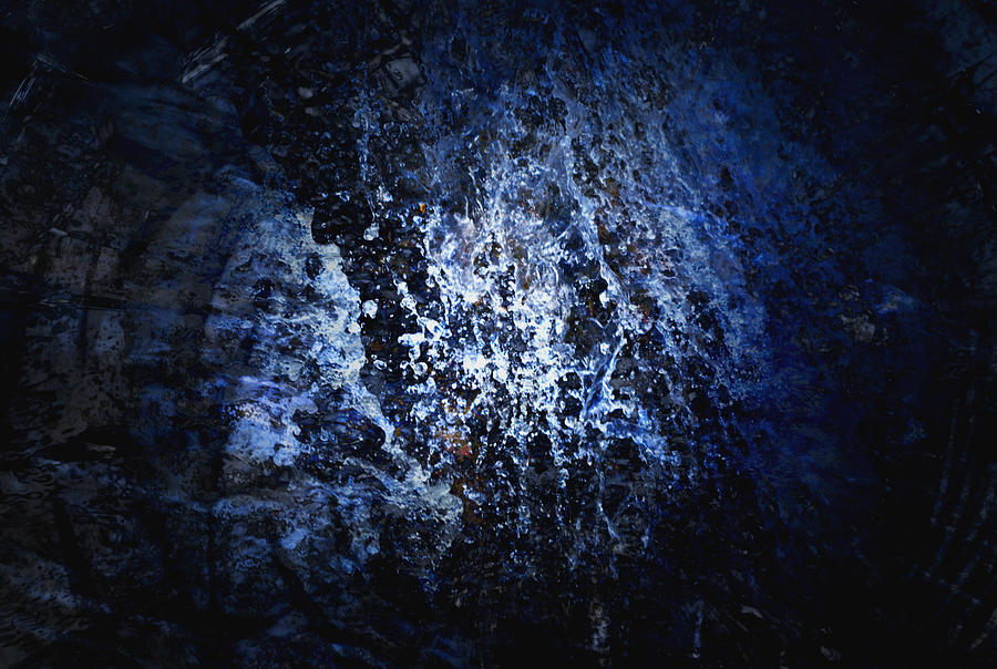 Cataclysm - Blue Digital Art by Richard Andrews