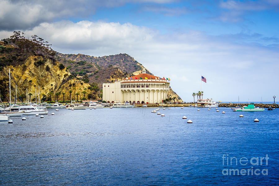 Catalina Island Casino Avalon Bay Picture Photograph