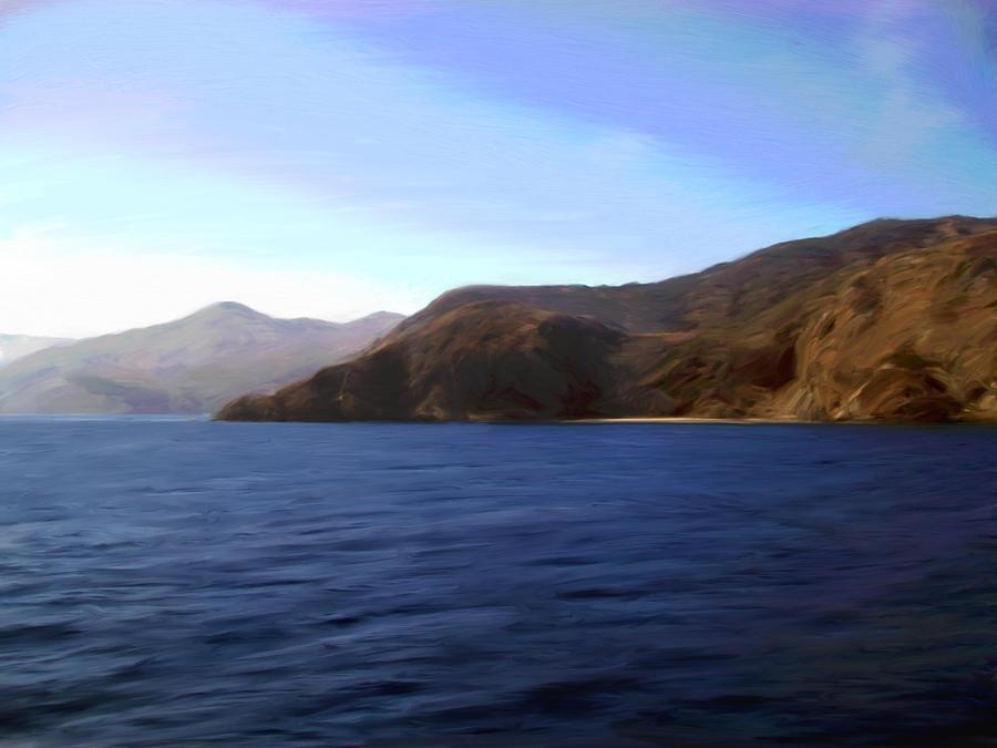 Catalina Shoreline Photograph by Snake Jagger