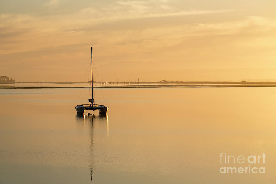 Catamaran sunset Photograph by Sheila Smart Fine Art Photography