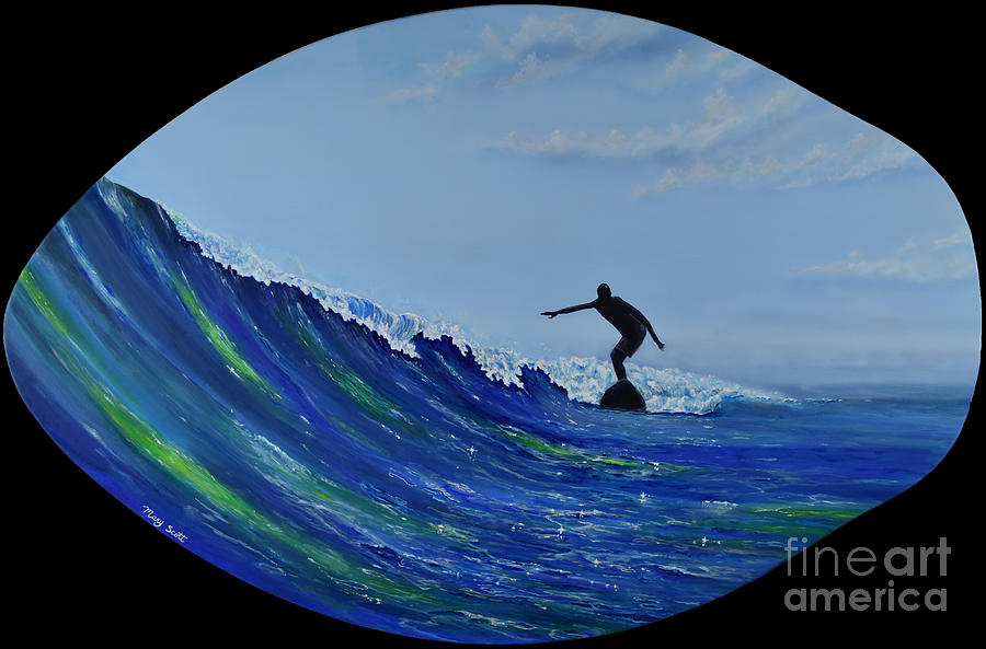 Catch A Wave Painting by Mary Scott