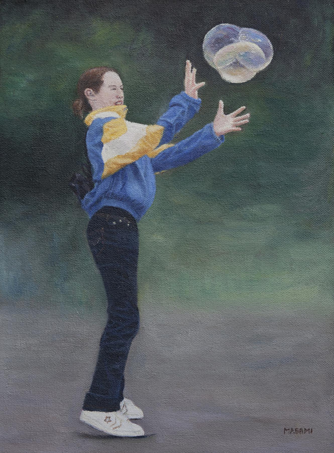 Catch It Painting by Masami Iida