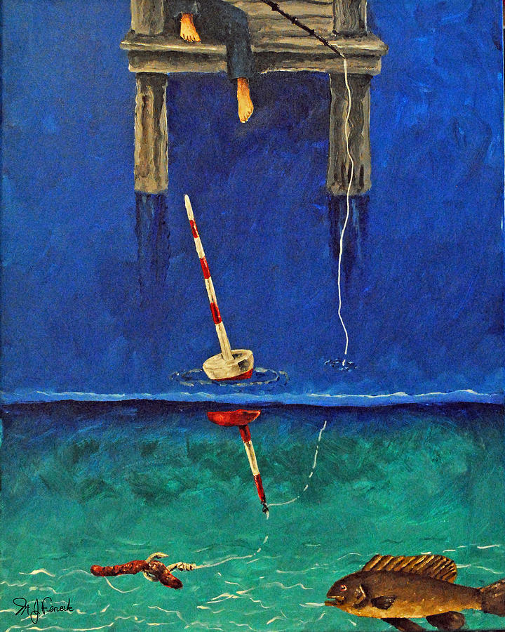 Catch of the Day Painting by Michael Fencik