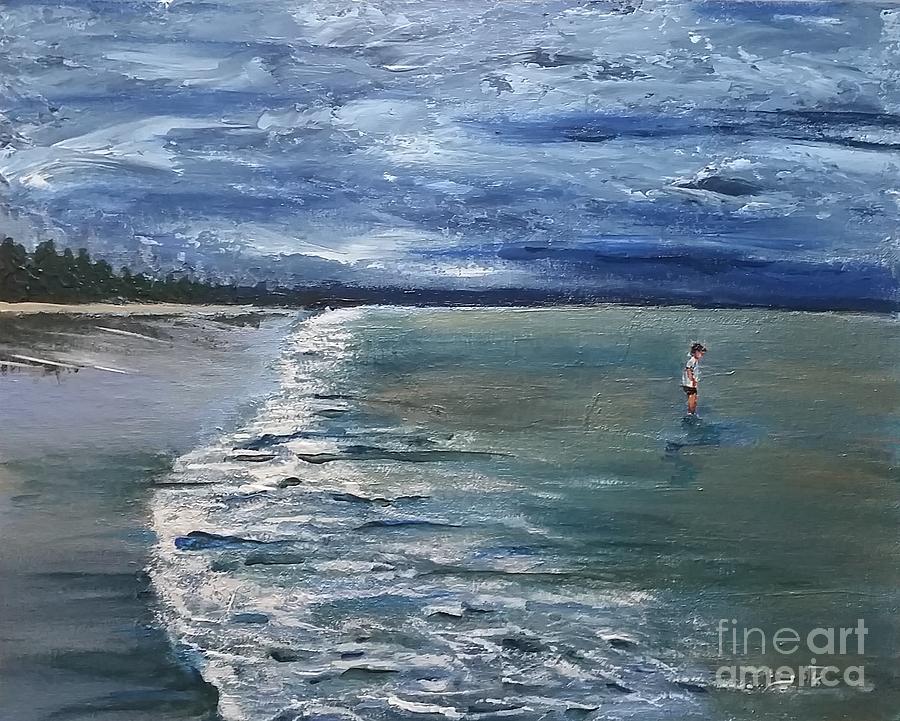Catch the tide Painting by Eli Gross