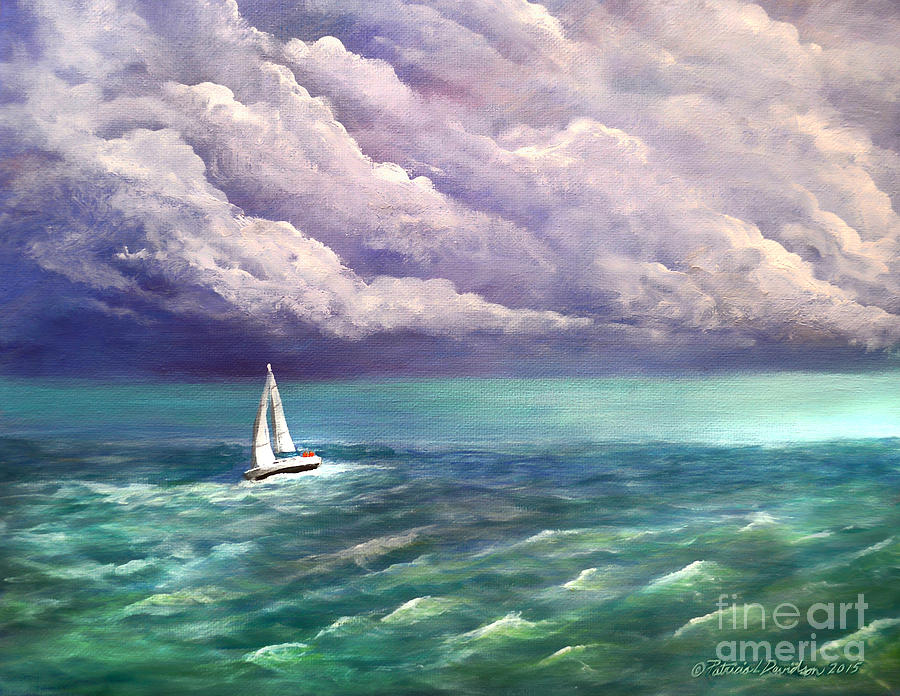 Tell The Storm Painting by Pat Davidson