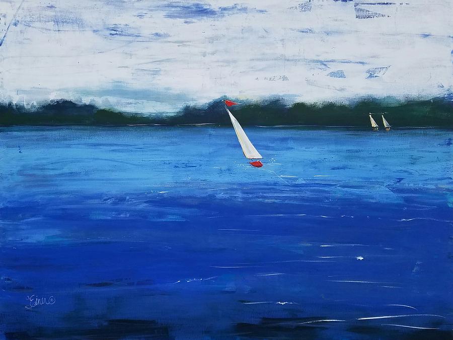 Catch the Wind Painting by Terri Einer