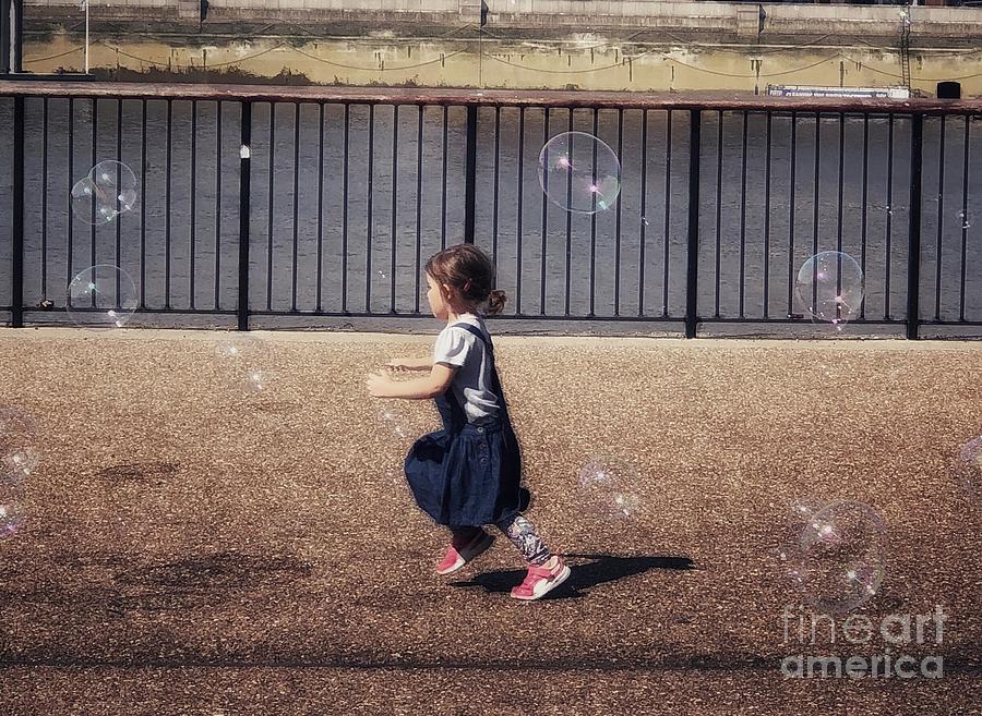 Catching Bubbles Photograph by Diana Rajala