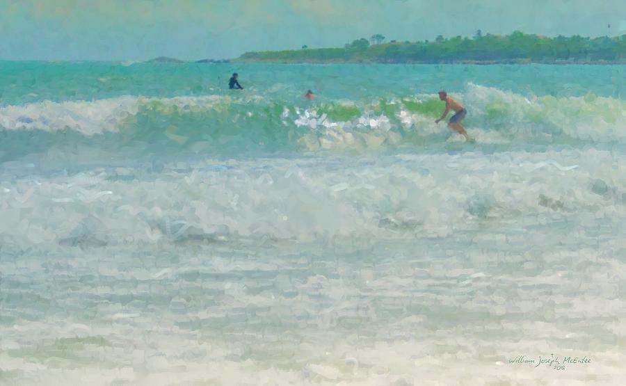 Catching the Wave Painting by Bill McEntee