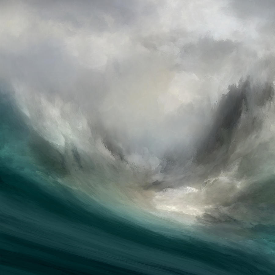 Atmosphere Mixed Media - Catching Waves by Lonnie Christopher Atmosphere Mixed Media - Catching Waves by Lonnie Christopher