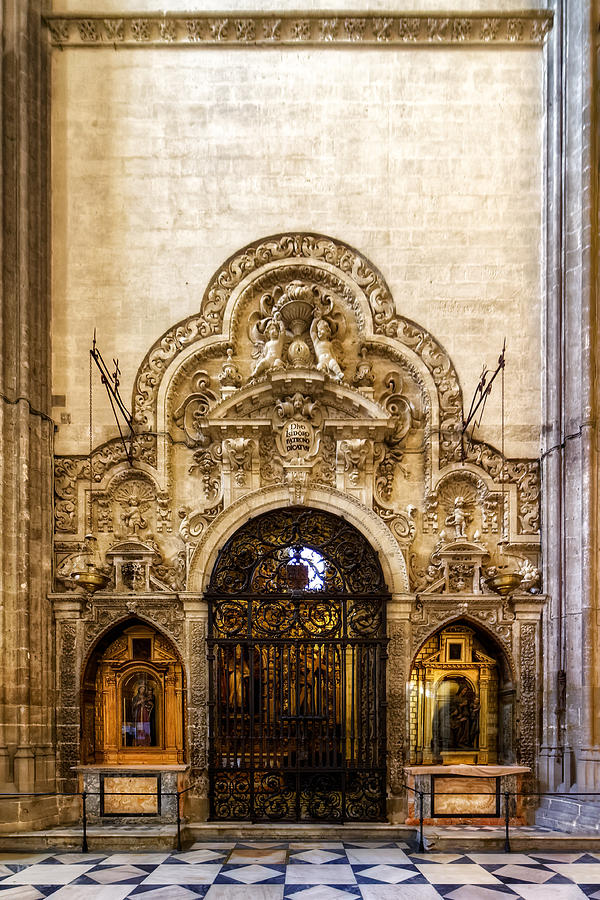 Catedral de Sevilla Capilla de San Isidoro Photograph by Adam Rainoff