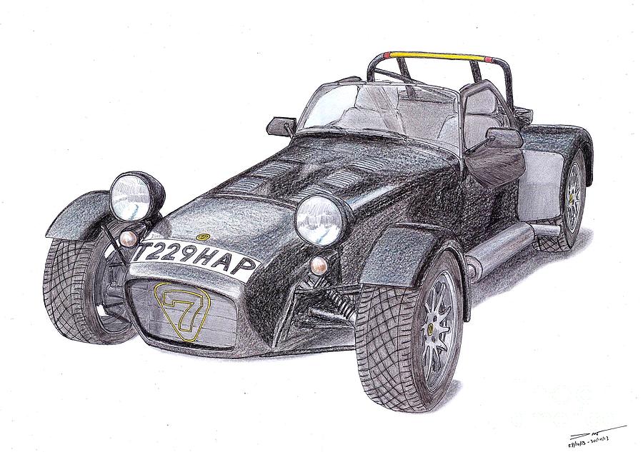 Чертежи caterham 7