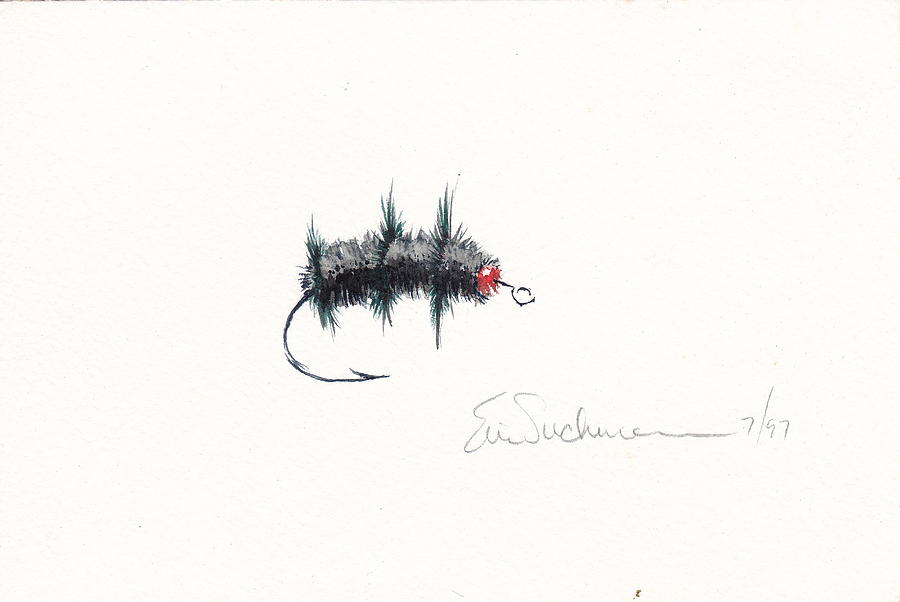 Caterpillar Painting by Eric Suchman