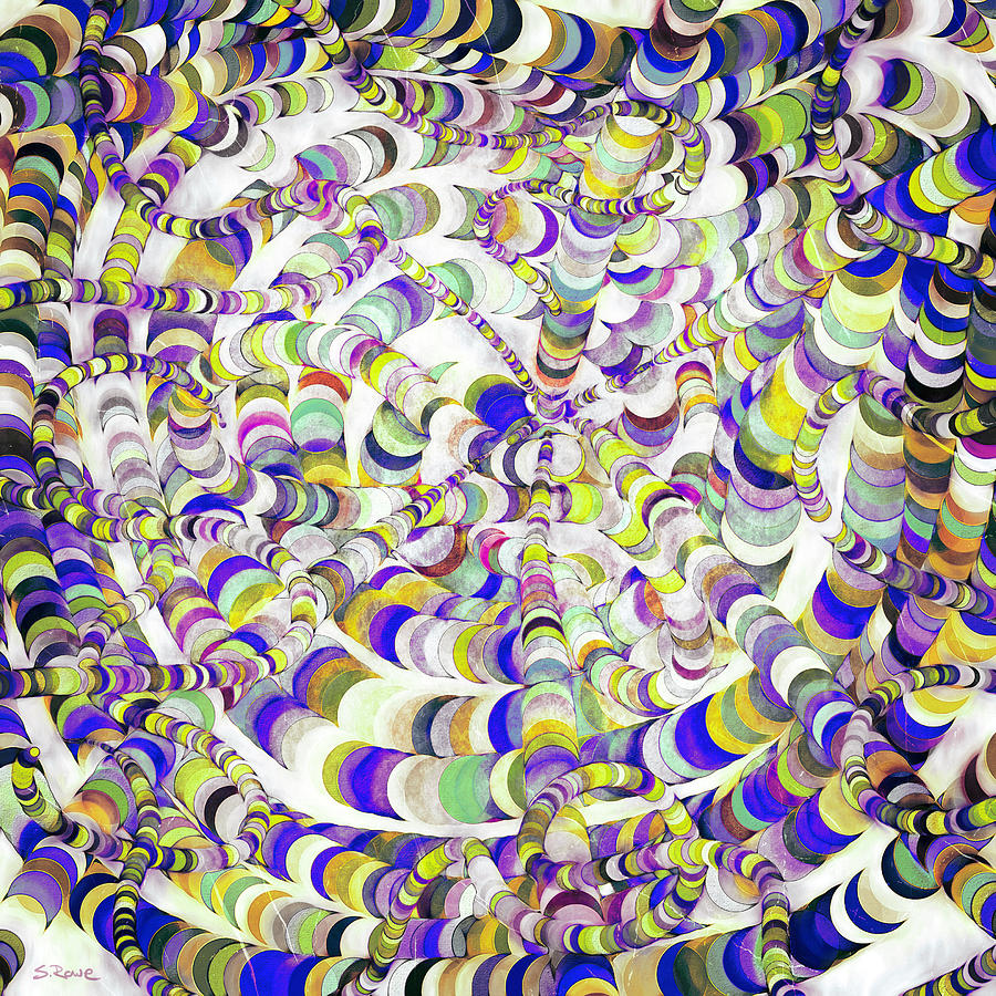 Caterpillar Explosion 2 Digital Art by Shawna Rowe