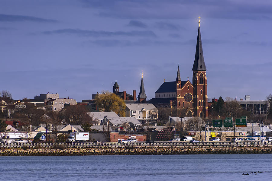 Portland Photograph - Cathedral Across The Bay by Mark Myhaver