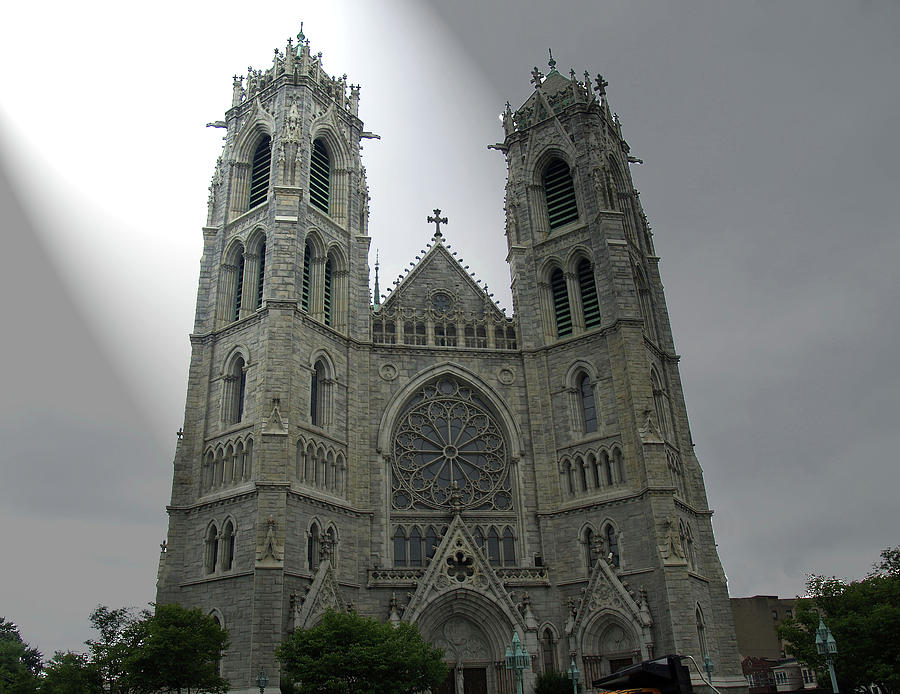 Cathedral Basilica In Newark Nj Photograph By Frank Nicolato 