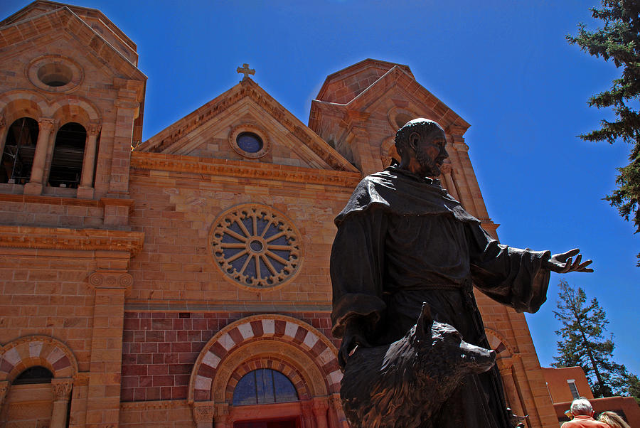 Cathedral Basilica in Santa Fe Photograph by Susanne Van Hulst