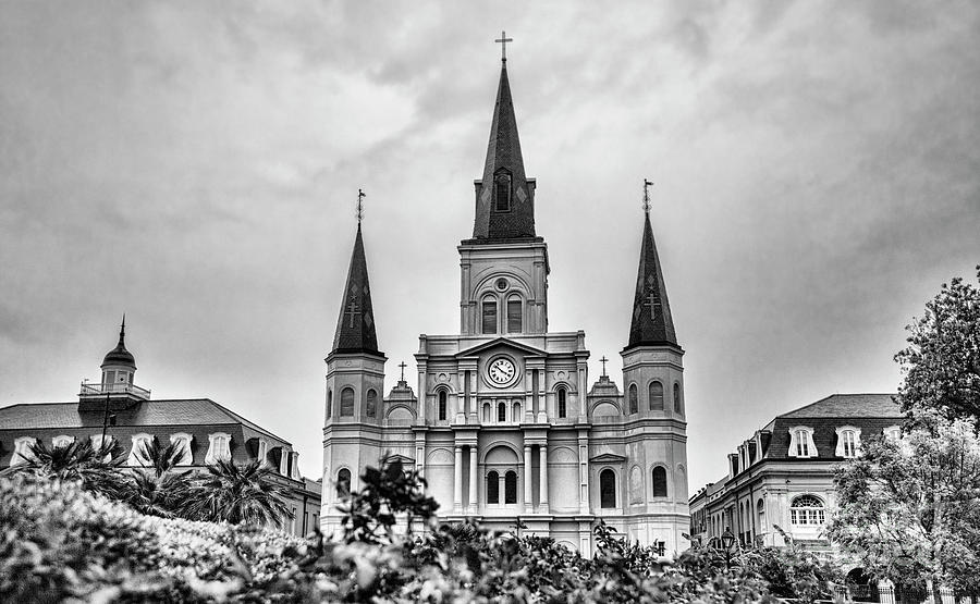 Cathedral Basilica New Orleans  Photograph by Chuck Kuhn