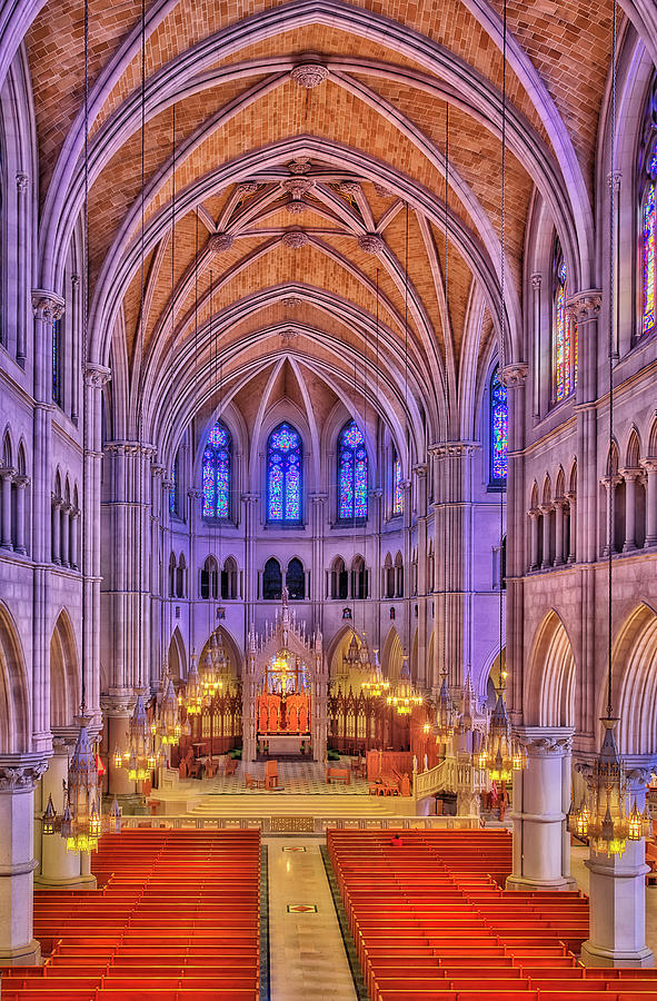 Jesus Christ Photograph - Cathedral Basilica Of The Sacred Heart Newark NJ II by Susan Candelario