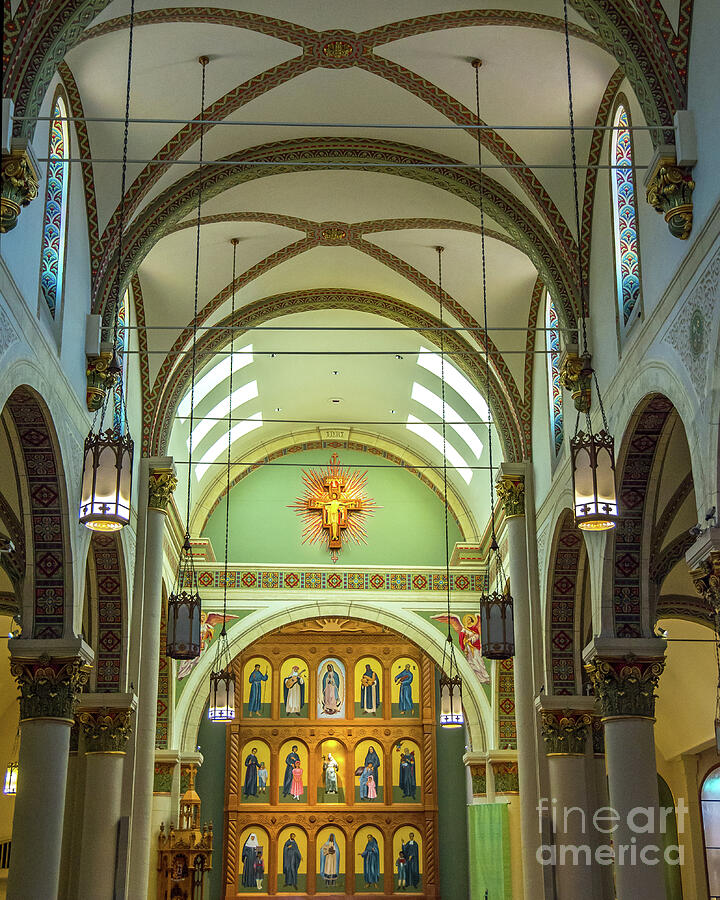 Santa Fe Photograph - Cathedral Basilica by Stephen Whalen