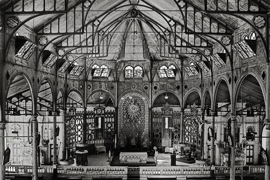 Cathedral-BW- St Lucia Photograph by Chester Williams