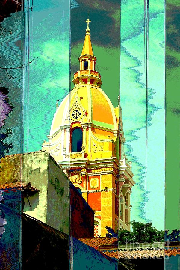 Cathedral de San Pedro Claver Cartagena Colombia Photograph by Ann Johndro-Collins