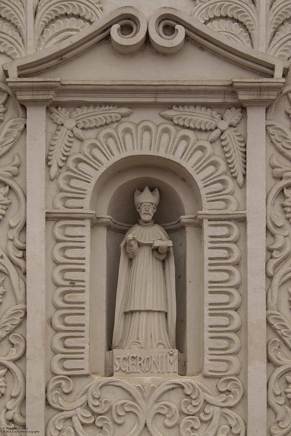Cathedral De Santa Maria - Facade Close-up - 2 Photograph by Hany J