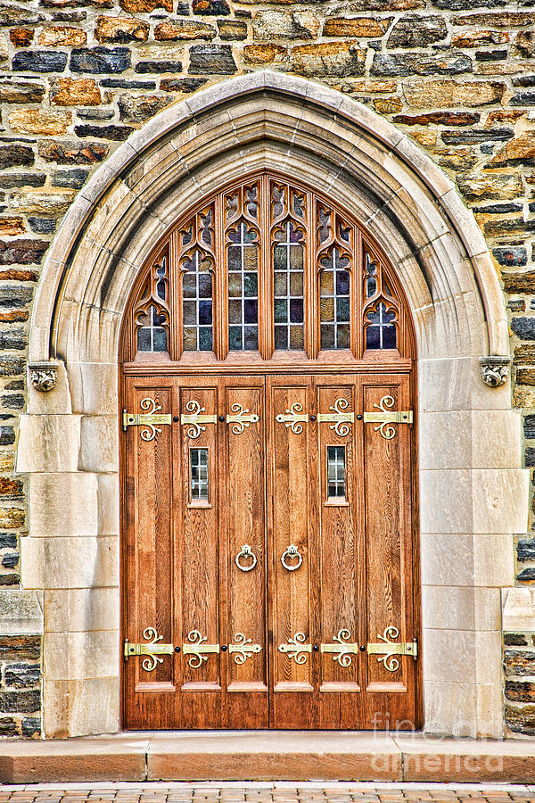 Cathedral Doors Photograph by Sharon McConnell
