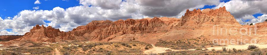 Cathedral Gorge Towers Panorama Photograph by Adam Jewell