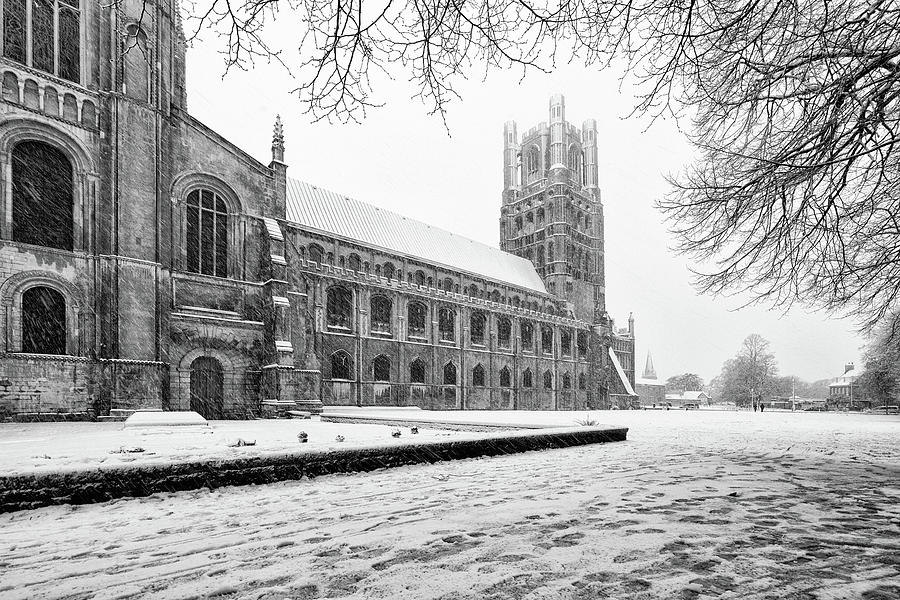 Cathedral Green snow Photograph by James Billings