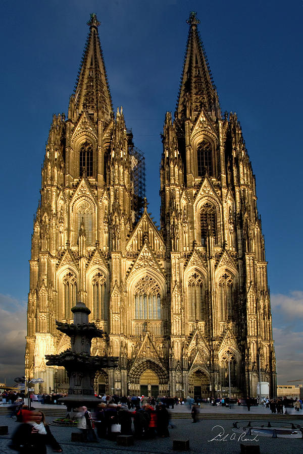 Cathedral in Cologne  Photograph by Frederic A Reinecke