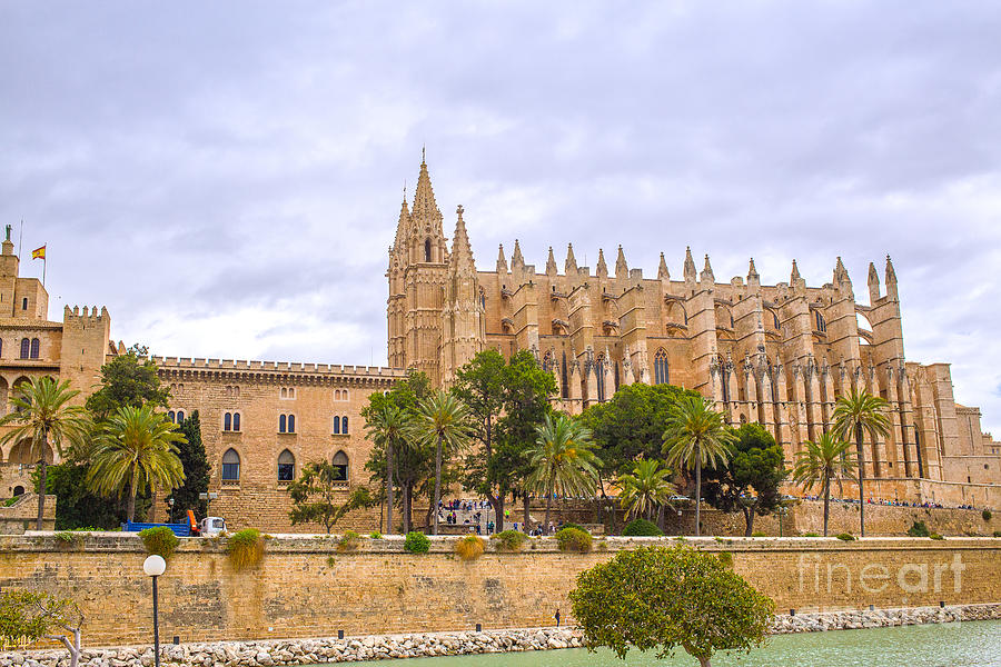 Cathedral in Palma de Mallorca Photograph by Patricia Hofmeester