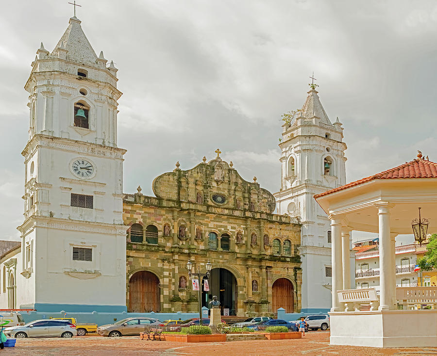 Cathedral in Panama city Photograph by Marek Poplawski